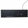 iggual Teclado estándar CK-FRAMELESS-105T negro