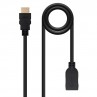 Nanocable Cable HDMI Prolongador V2.0  1M