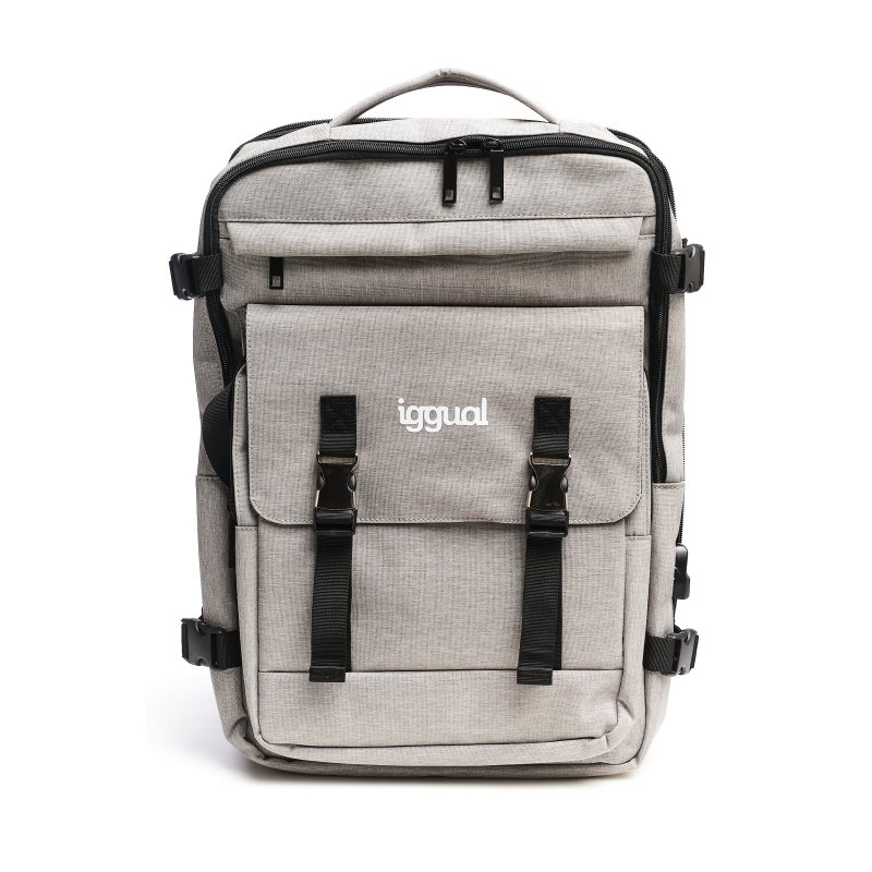 iggual Mochila viaje All-Round Urban XL Gris