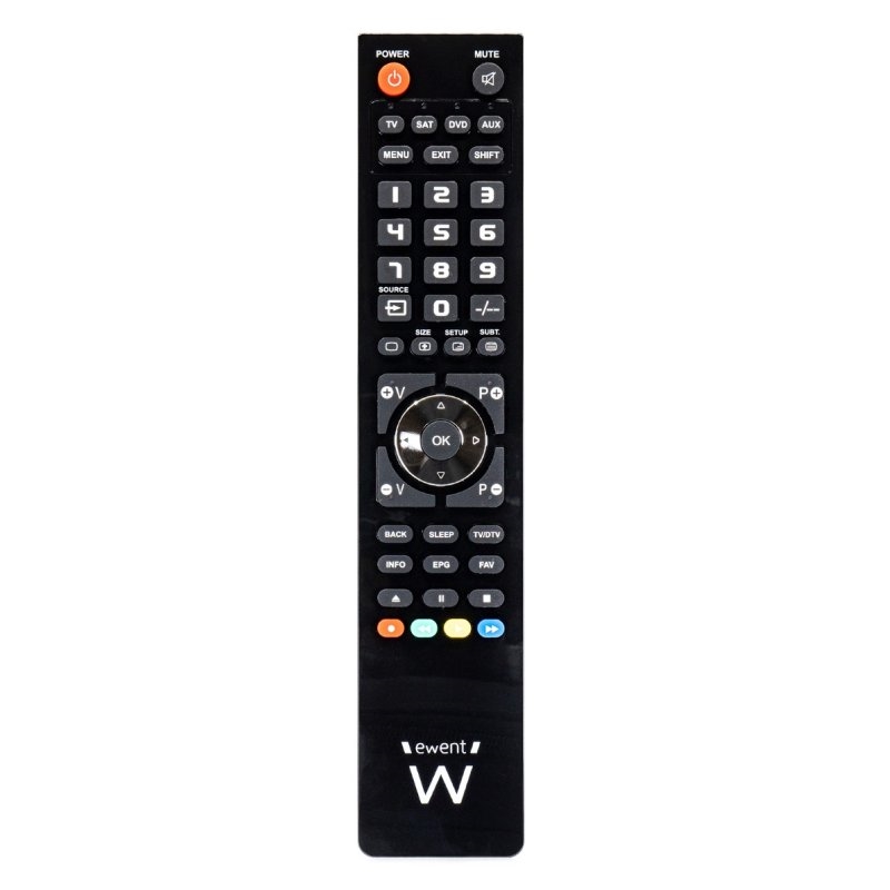 EWENT EW1570 Mando TV 4 en 1 programable x cable