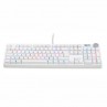 iggual Teclado gaming mecánico PEARL RGB blanco