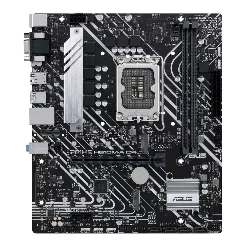 ASUS Placa Base PRIME H610M-A CSM D4  mATX 1700