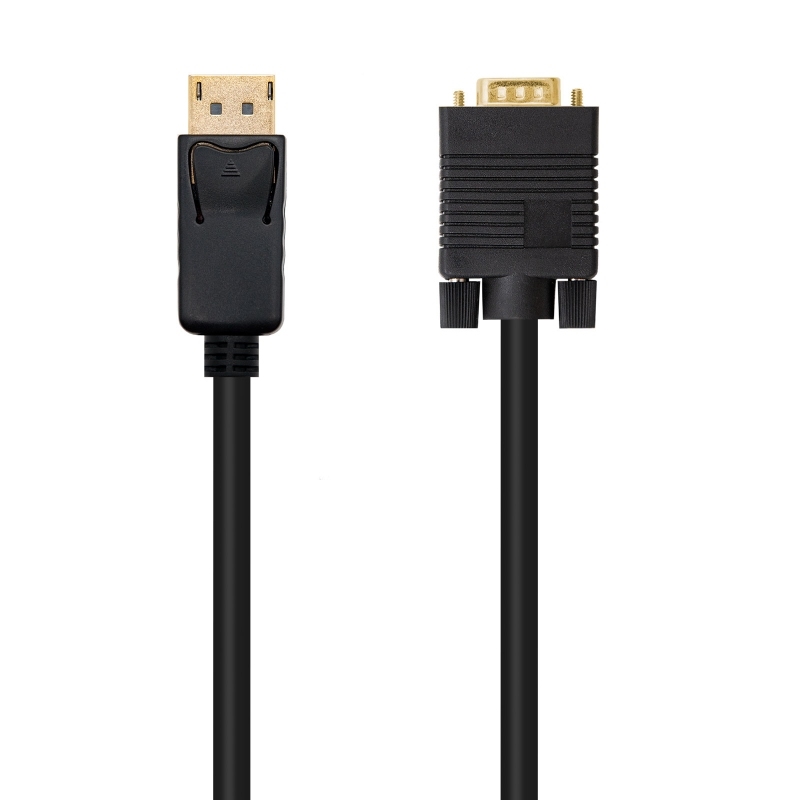 Nanocable Cable Conversor DP a VGA negro, 2 M