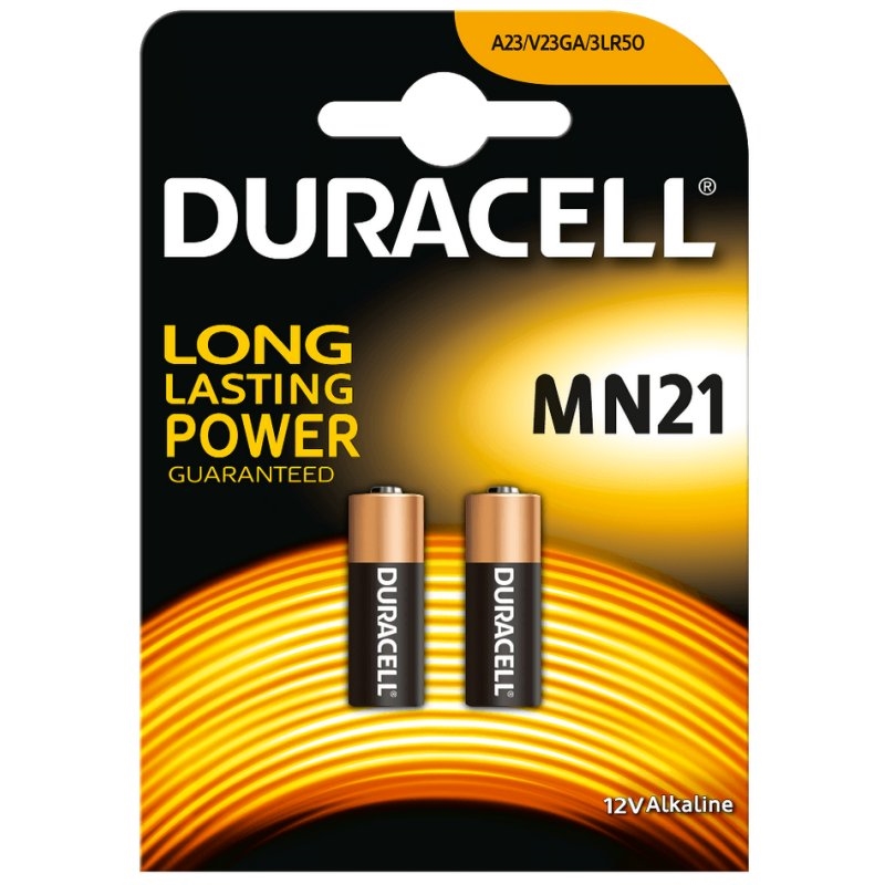 Duracell Pila Alcalina MN21 LR23A 12V Blister*2