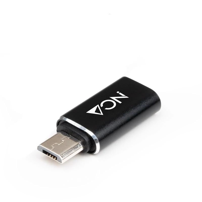 Nanocable Adaptador Micro USB/M a USB-C/H Aluminio