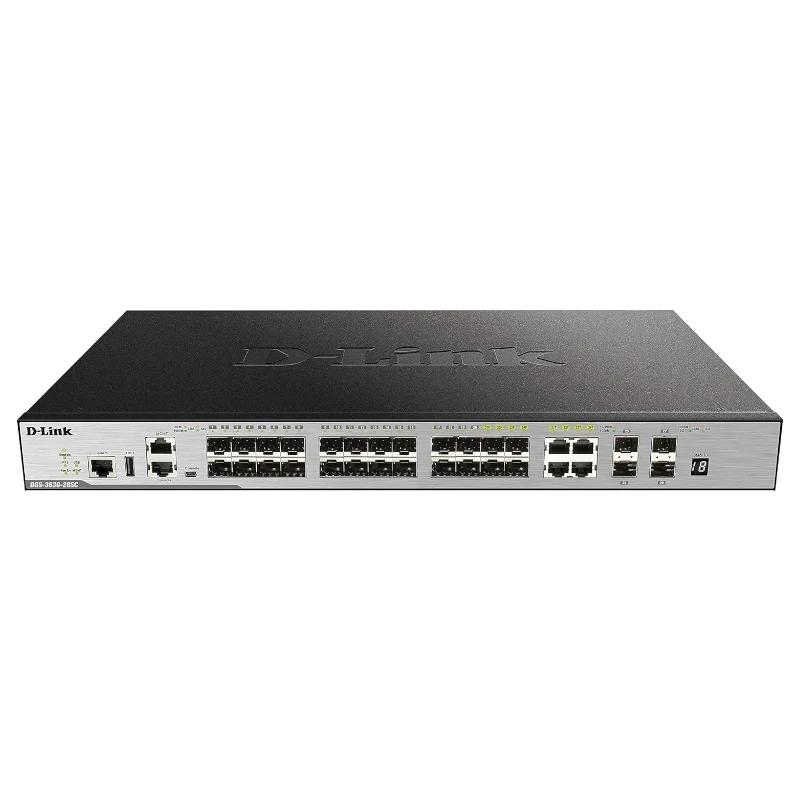 D-Link DGS-3630-28SC/SI Switch L3 24xSFP 4x10GbE