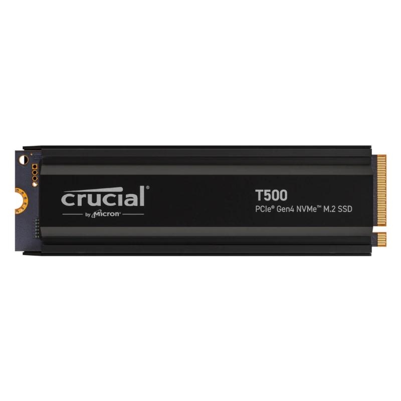 Crucial T500 SSD 2TB PCIe NVMe 4.0 x4 con HS