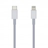 Aisens Cable Lightning-M a USB-C 2.0-M blanco 2.0m