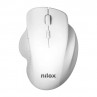 Nilox Ratón Wireless 3200 DPI, 2.4G, Blanco