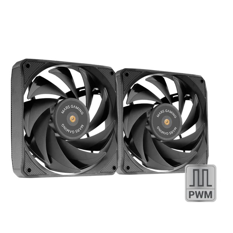 MARS GAMING KIT VENTIS 2EN1 120MM ULTRASILENCIOSO