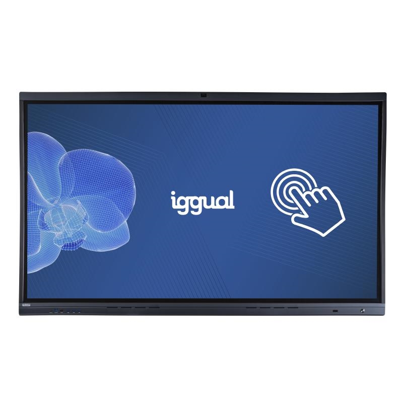 iggual Pantalla interactiva 4K ORCHID 75" Webcam