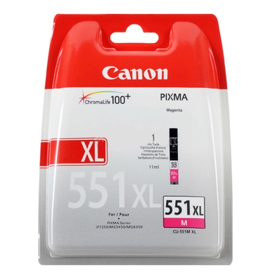 Canon Cartucho CLI-551M XL Magenta