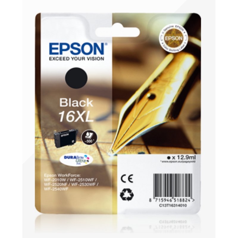 Epson Cartucho T1631XL Negro