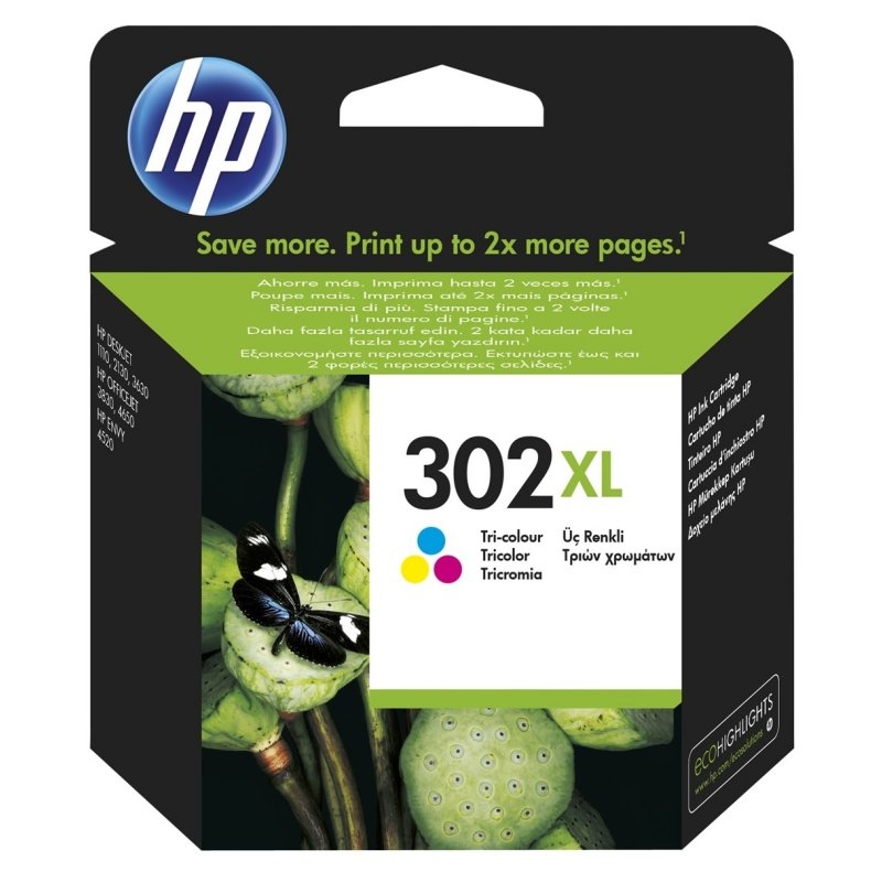 HP Cartucho 302XL Color