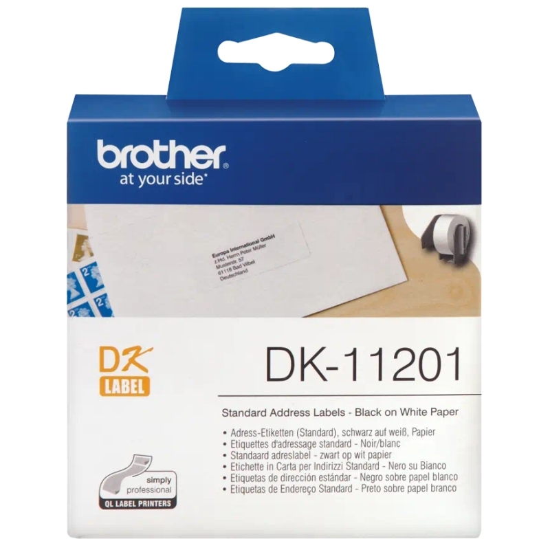 Brother Etiquetas DK11201 Dirección 29x90mm QL550