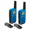 MOTOROLA T42 Walkie Talkie 4Km 16CH Azul Duo