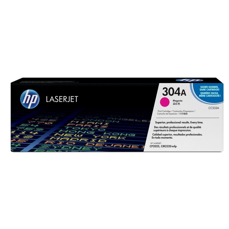 HP Tóner CC533A Magenta