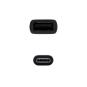 Nanocable Cable USB 2.0 3A, USB-C/M-A/F, 15cm