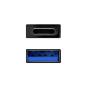 Aisens Mini Adaptador USB 3.2 Gen1 3A CM-AH Negro