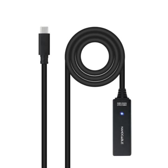 Nanocable Cable USB 3.2 amplif. C/M-C/H 5m