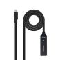 Nanocable Cable USB 3.2 amplif. C/M-C/H 5m