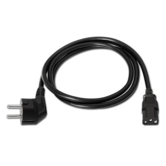 Aisens Cable Alimentación CEE7M-C13H negro 5.0m