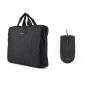 NILOX Maletín 15.6"Negro+Ratón USB 1000dpi