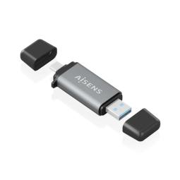 Aisens Lector Tar SD MSD MMC RS-MMC MMCM USBA USBC