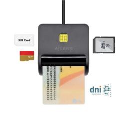 Aisens Lector DNI SIM SD MSD MMC RS-MMC MMC Micro