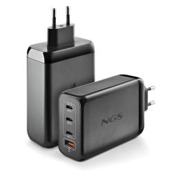 NGS CARGADOR ULTRARAPIDO240W 4 PUERTOS 3USB-C 1 US