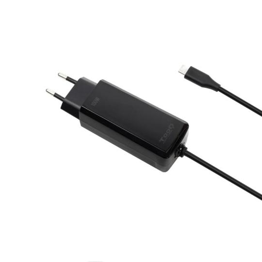 Tooq Cargador portátil GAN USB-C PD 100W Cúbico