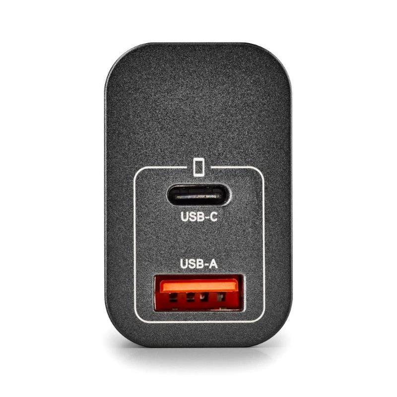 NGS CARGADOR GAN ULTRARAPIDO 30W USB-C+ USB-A