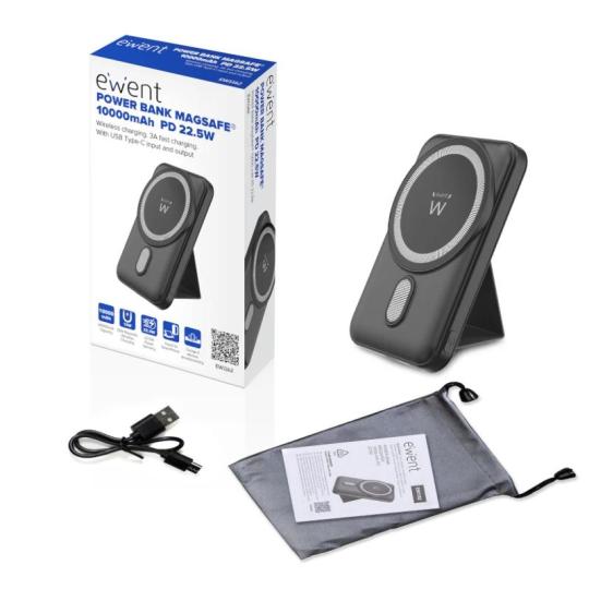 EWENT POWERBANK 10000mAh MagSafe PD 22,5W