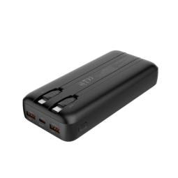 Coolbox PowerBank DP10 10000MAH LCD Negro Carg Ráp