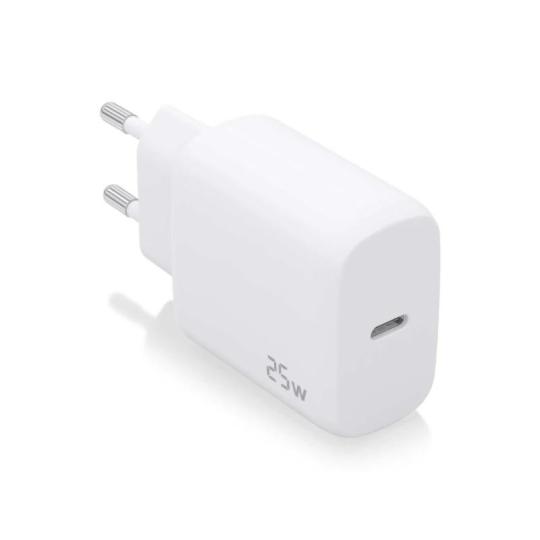 Aisens Cargador 25W USB-C PD3.0 1xUSB-C Blanco