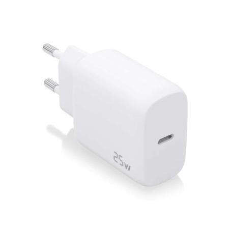 Aisens Cargador 25W USB-C PD3.0 1xUSB-C Blanco