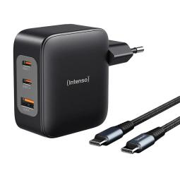 Intenso | KIT Cargador GaN W100ACC + Cable USB-C