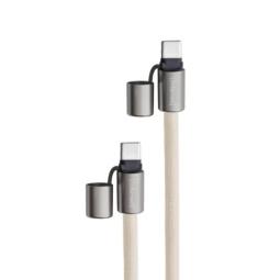 Intenso Lanyard Cable USB-C > C 1,65 m Beige