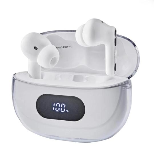 Intenso | Buds Plus Auriculares TWS ANC+ENC| Blanc