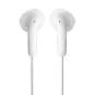 NGS Auricular Blanco Estéreo con cable JACK 3.5 mm