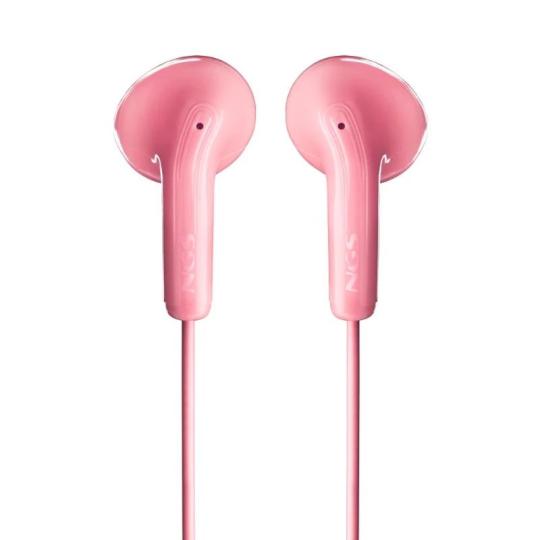 NGS Auricular Rosa Estéreo Cable JACK 3.5 Mm