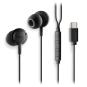 NGS Auricular Negro Estéreo USB-C Con Cable