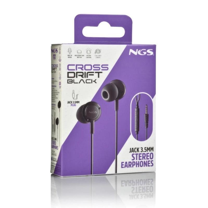 NGS Auricular Estéreo Cable JACK 3.5 Mm