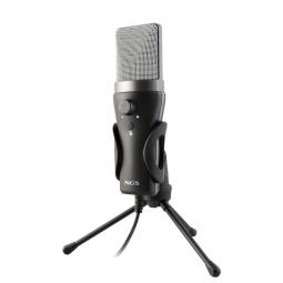 NGS Micrófono PC Usb con soporte tripode