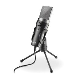 NGS Micrófono PC Usb con soporte tripode