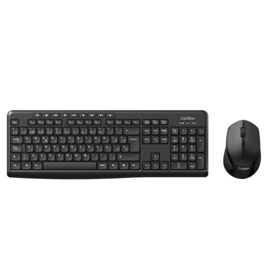 Coolbox Kit Teclado MM + Ratón Inalámbrico