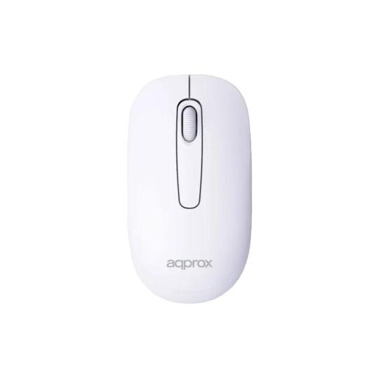 APPROX Teclado+raton inalamb X420W 1000DPI Blanco
