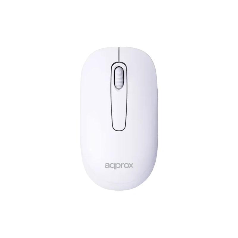 APPROX Teclado+raton inalamb X420W 1000DPI Blanco