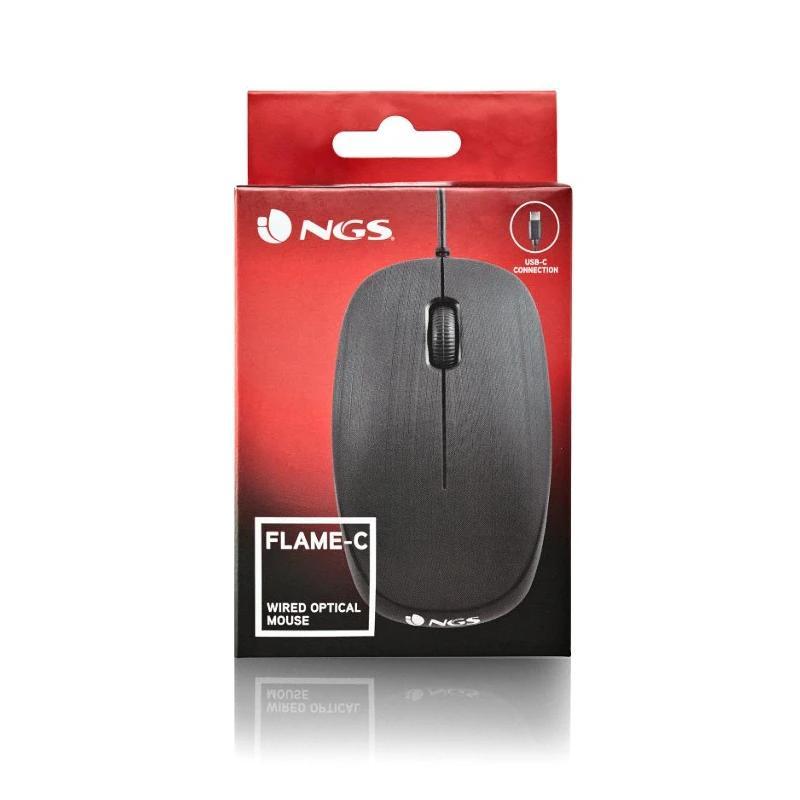 NGS RAtón Flame-C Óptico Cable