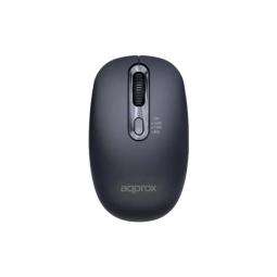 APPROX Ratón inalámbrico APPXM200 2.4GHZ Negro